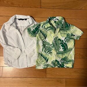 Set of 2 Janie and Jack button down shirts 2T